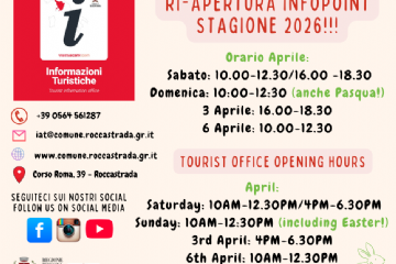 Riapre nel capoluogo l’Ufficio Informazioni ed Accoglienza Turistica per la stagione 2026