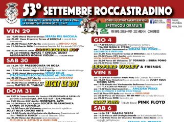 53&#176; settembre roccastradino