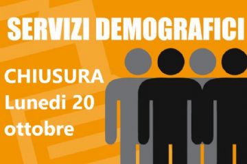 Avviso chiusura ufficio servizi demografici